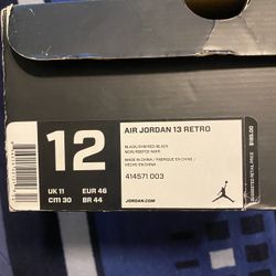 Jordan 13 Dirty Bred Size 12 Men 