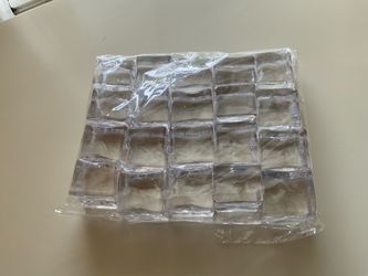 20 Pcs Clear Acrylic Fake Ice Cubes – Reusable Photography Props & Decor Fillers