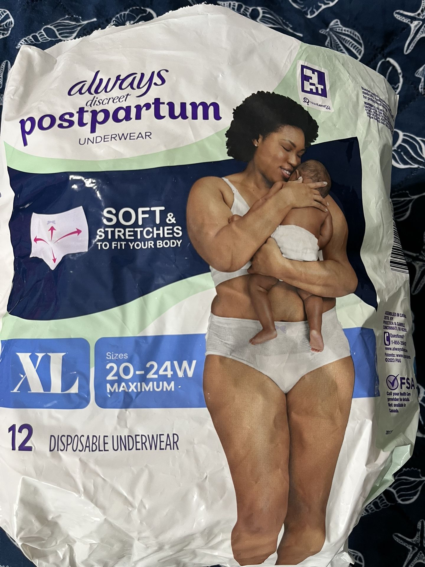 Always Postpartum Underwear 