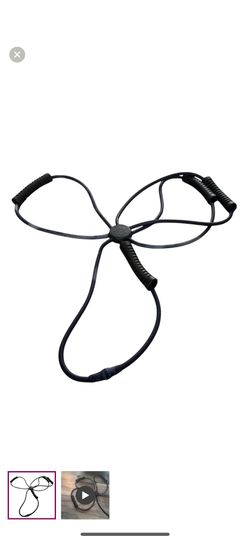 exercise floor resistance band for legs and abs