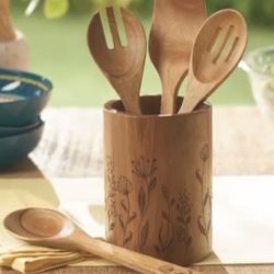 Princess House set Utensilios con Vase 