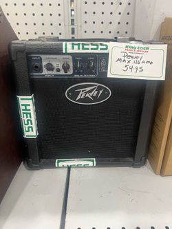 Peavey Guitar Amp Max 126