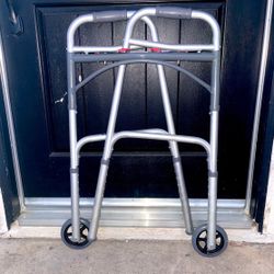 Folding Walker With wheels Fully adjustable