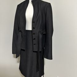 Women Two Piece Skirt Suit- Calvin Klein