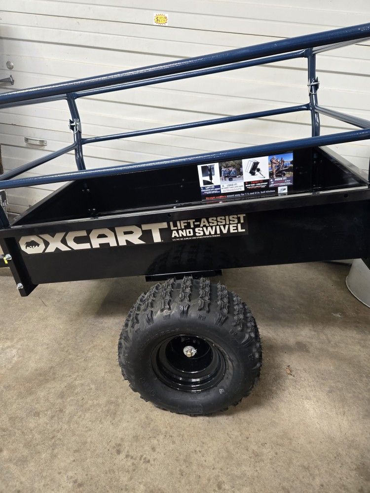 OXCART 25 CU FT STEEL DUMP CART!!! NEW