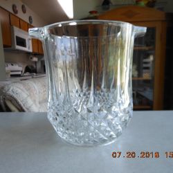 Longchamp 24% Leaded Crystal Champagne Bucket
