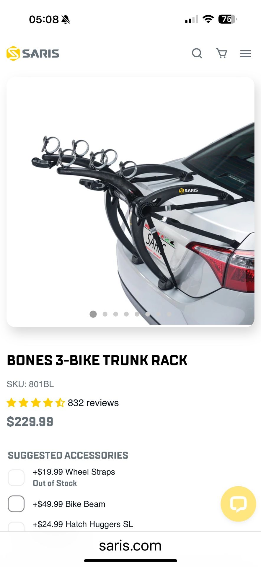 Saris Bones Bike Rack