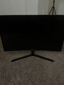 Samsung Curved Monitor – Broken Screen (For Parts/Repair)