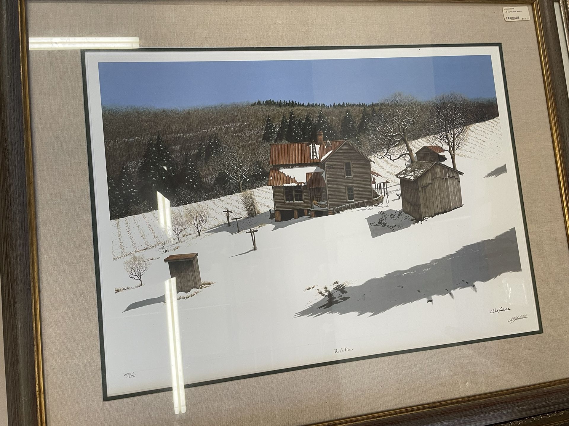 Bob Timberlake’s signed Painting