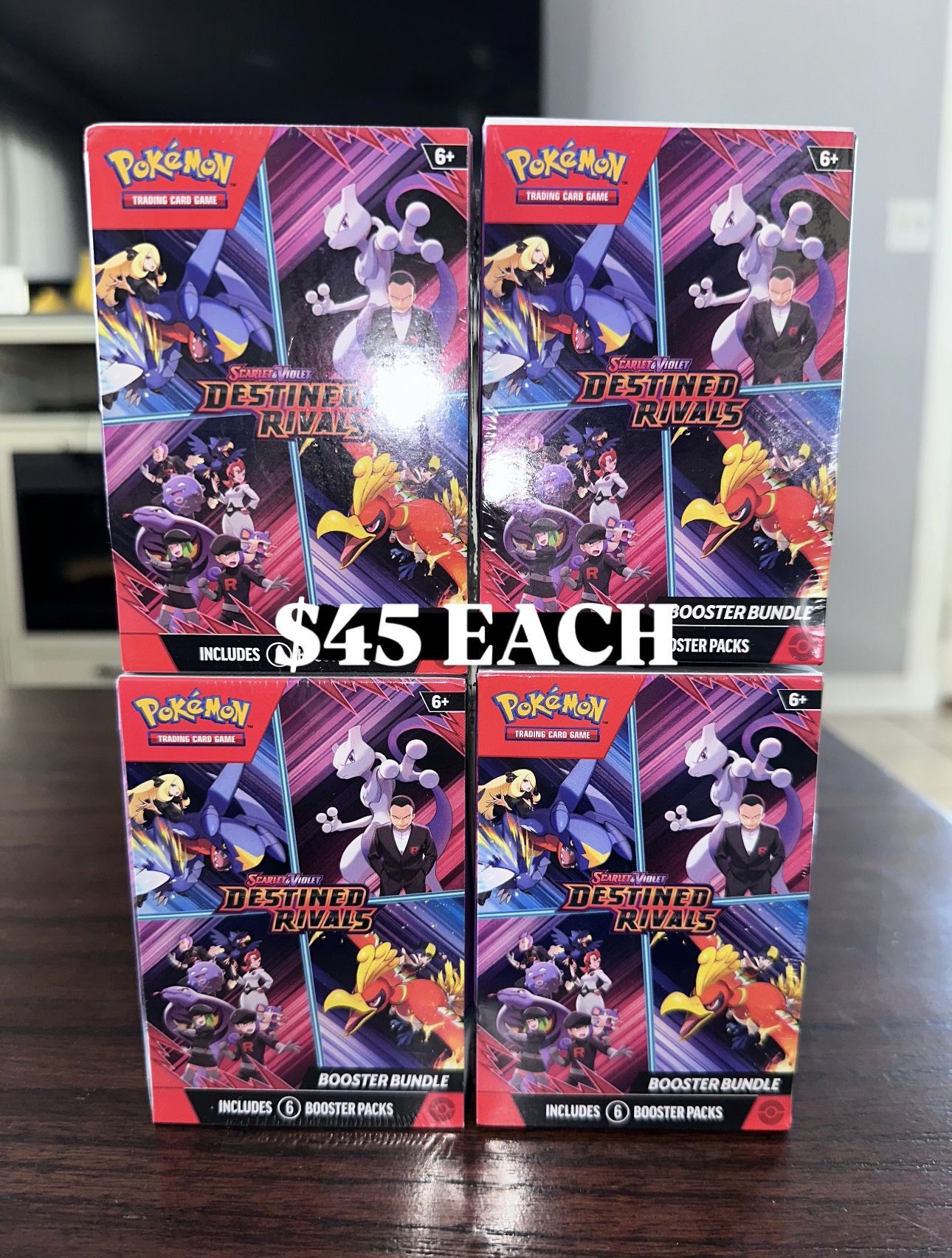 Pokemon Destined Rivals Booster Bundle