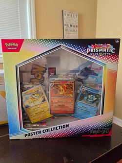 Pokémon Scarlet & Violet Prismatic Evolutions Poster Collection