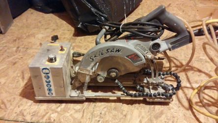 Skilsaw 8 1 4 Worm drive saw 13amp Felker track master 2 for Sale in Cleveland OH OfferUp