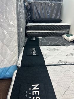 🚚  NEW King Mattresses! 🌟 Brand New & In Plastic – Take Home Today for Just $15 Down! 💥