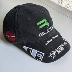 Balenciaga Gamer Cap in Organic Cotton