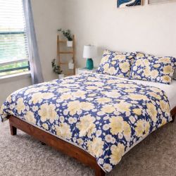 Queen Wood bed frame
