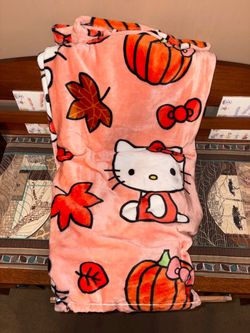 Hello Kitty Autumn Blanket