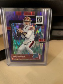 Brock Purdy Rookie Purple Optic