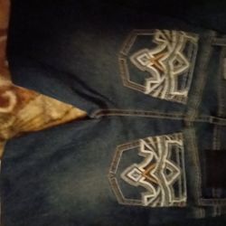 Brand: OUTCAST OUTFITTERS Style: Slim Size: W34/L32 Color: Dark Navy Blue 