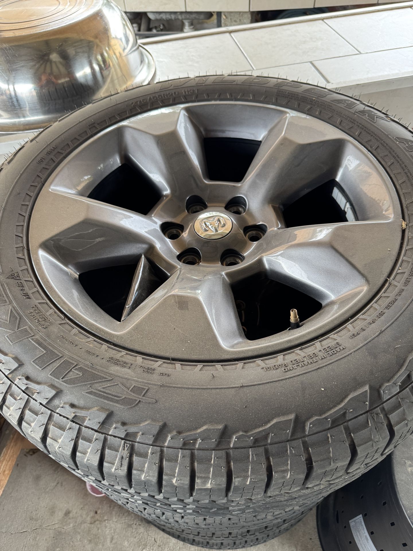 Ram 1500 OEM Wheels - like new