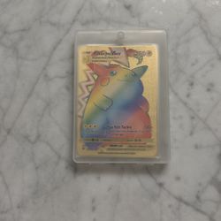 Pokémon Gold Metal Cards