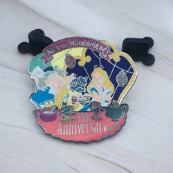 Disney Alice in Wonderland 55th Anniversary Limited Edition Pin From 2006