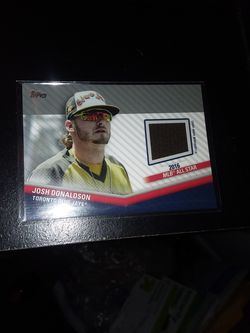 Topps 2020 Update Josh Donaldson All Star Jersey Card