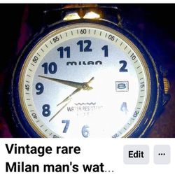 Vintage Milan Men's Wrist Watch