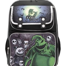 16" Nightmare Before Christmas Oogie Boogie Large School backpack Padded Back