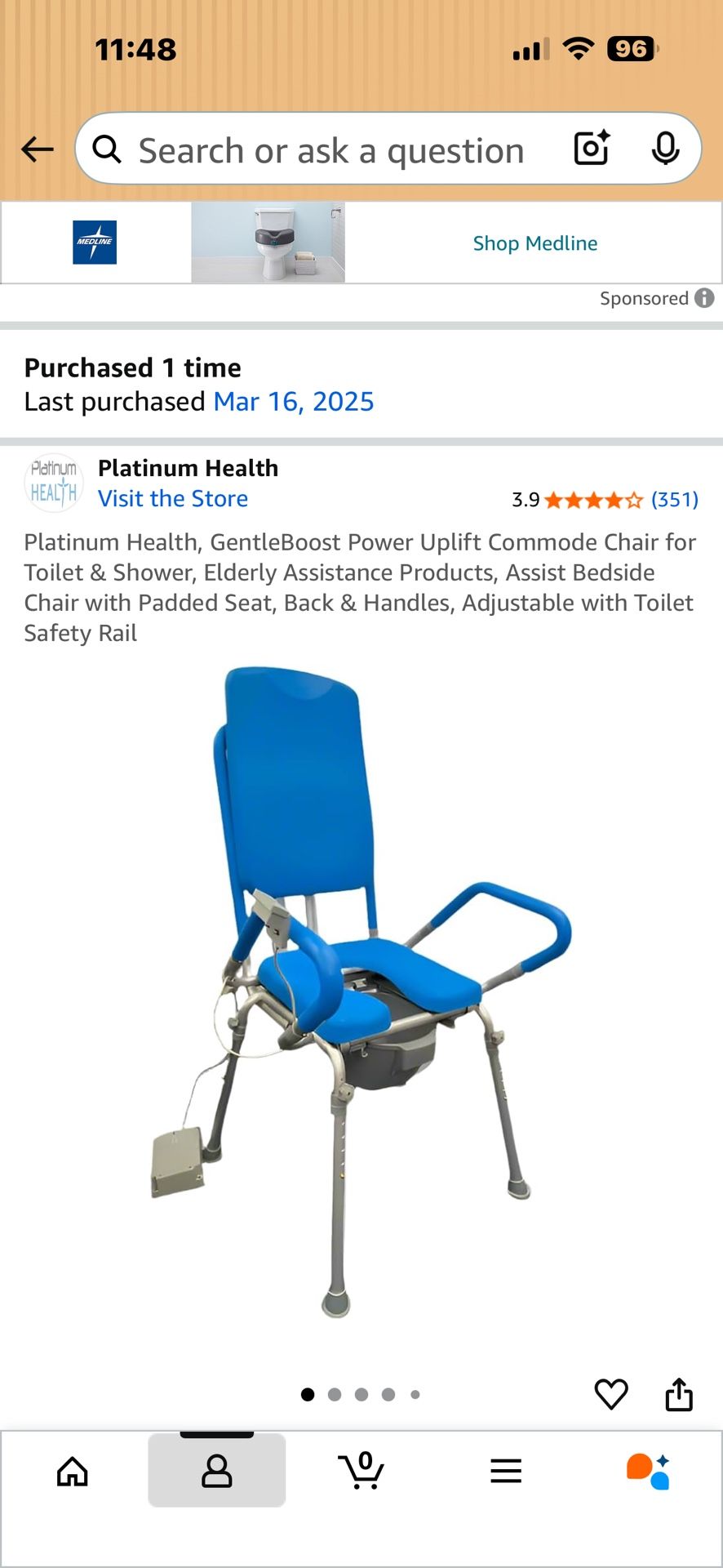 Power Boost Commode
