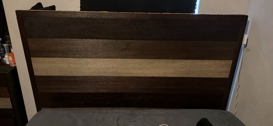 Dresser, headboard with bed frame