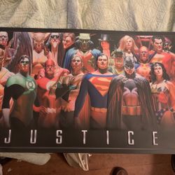 Metal Relief “Justice “ Wall Art