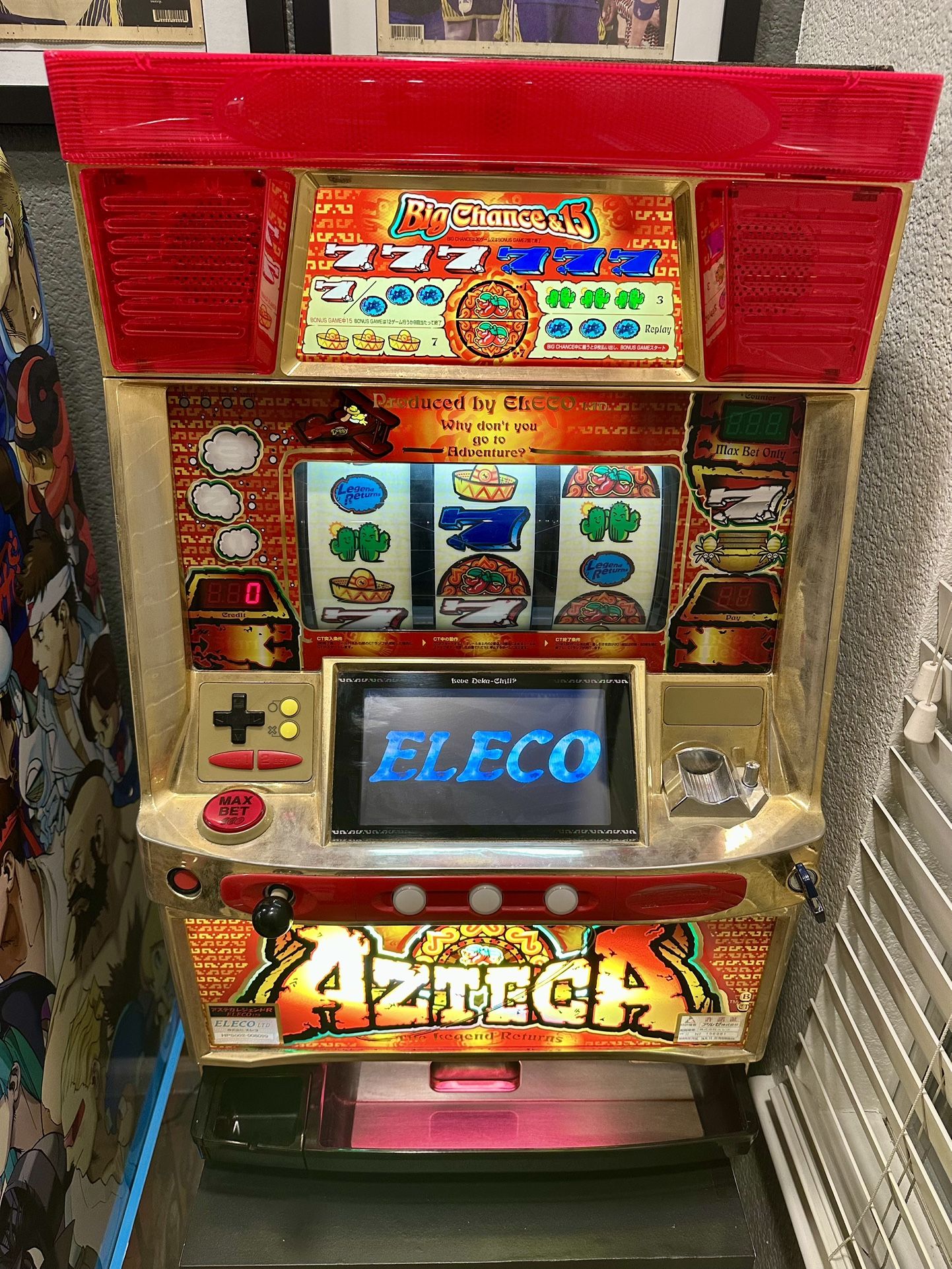 Pachislo Slot Machine - Azteca: The Legend Returns