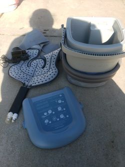 Donjoy Iceman Classic 3 Cold Therapy Circulation With AC Adapter Pad And Straps
