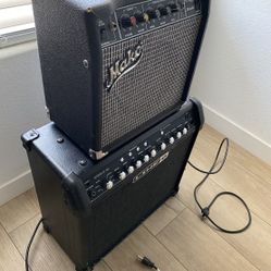 Line 6 Spider IV 30Watt Amp  With Mako Piranha Practice Amp Combo