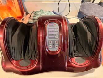 Foot Massager  Costway Shiatsu Foot Massager Machine, COSTWAY Deep Kneading Rolling Massage for Feet, Leg Calf Ankle, Electric Massager w/Remote, 4 Ma