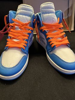 Off-White x Air Jordan 1 Retro High OG 'UNC'