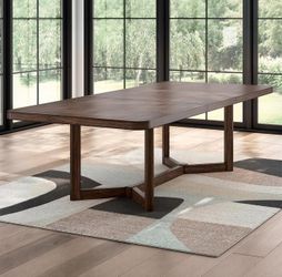 New dining table. 84” or 108". Dark Brown.