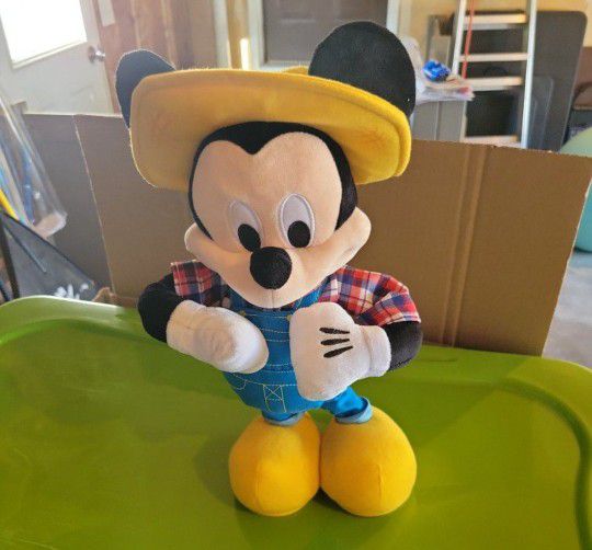 Farmer Sing-a-Long Mickey Toy
