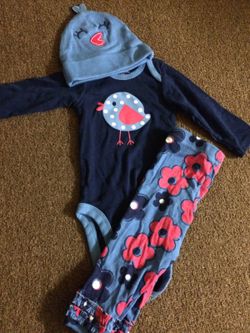 0-3 months 3 Piece Outfit