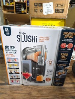 Ninja Slushi Professional Frozen Drink Maker 88oz Brand New
