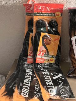X-Pression 2X Pre-Stretched Braid Hair 48"