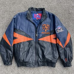 Chicago Bears Leather Jacket 