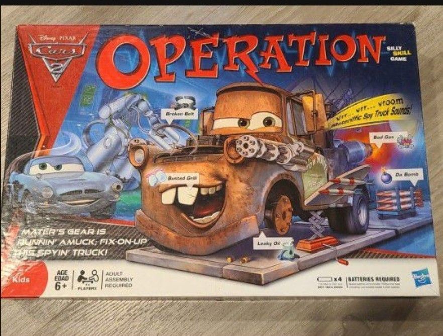 Children's Games Cars 2 Operation