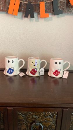 Set of 3 new store ghost mugs