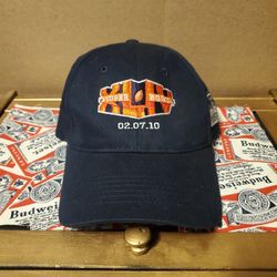 Vintage Reebok Super Bowl 44 cap Valcro