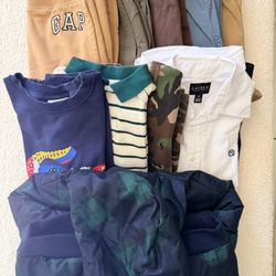 Boys  Casual Wear Bundle (11 Pcs) L- XL Size 14-16