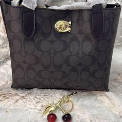 black coach purse