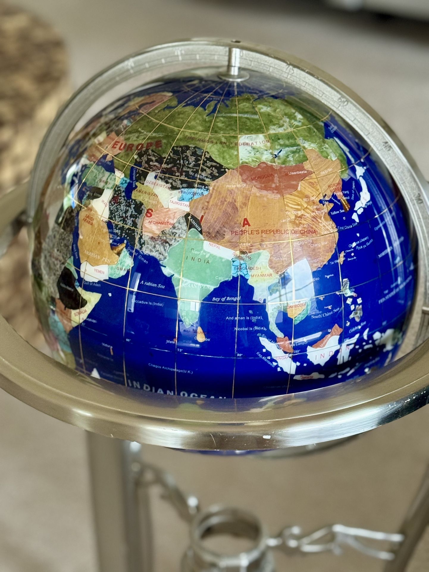 Large Authentic Globe