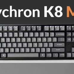 Keychron K8 Max QMK Wireless Mechanical Keyboard — NEW Sealed
