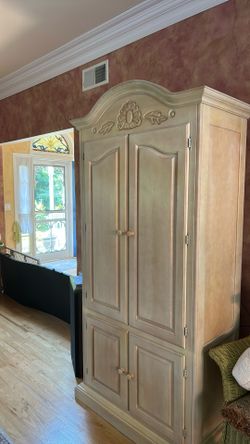 Light Wood Armoire